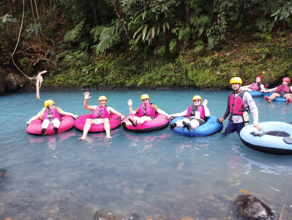 Tubing in Rio Celeste Magical Nature Tours Costa RIca